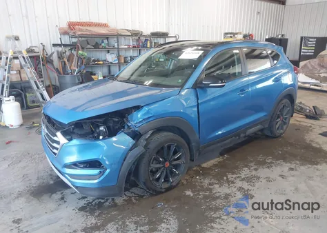 2017 Hyundai Tucson Night z USA, uszkodzony, nr VIN KM8J3CA20HU438532